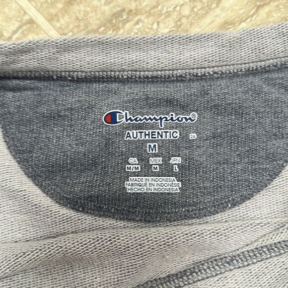 Champion heathered blue sweatshirt - size M - Picture 4 of 5